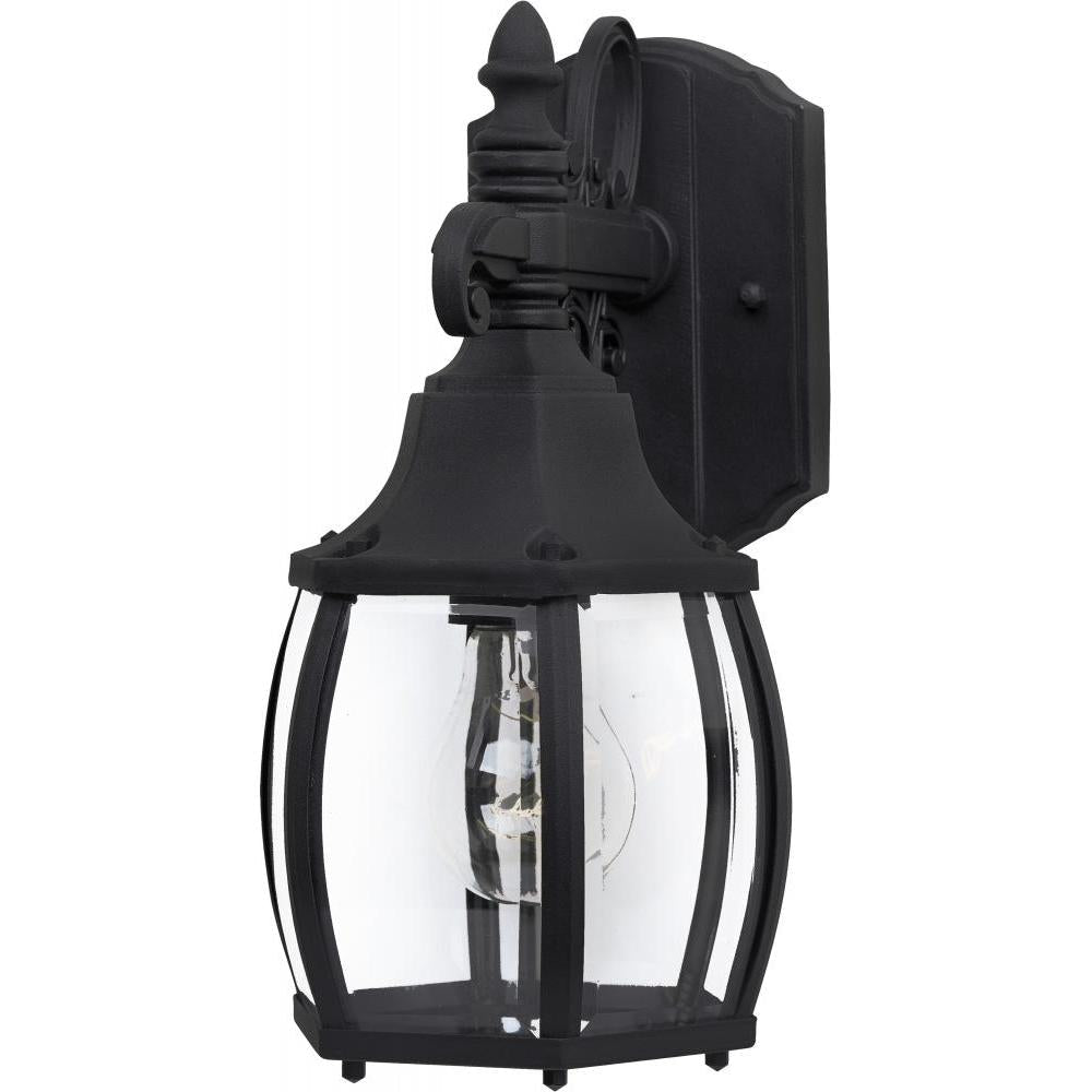 Maxim Lighting 1031BK Crown Hill 6.5 Inch Outdoor Wall Lantern – Black