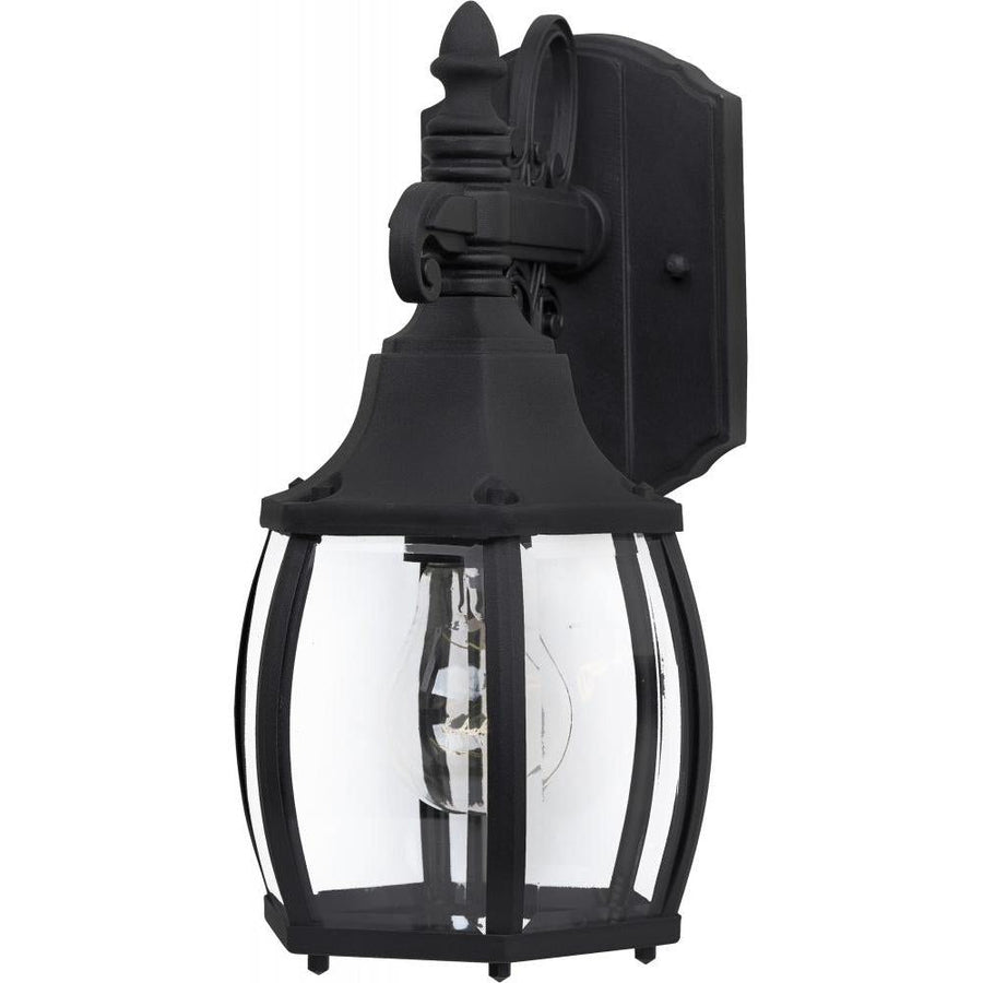 Maxim Lighting 1031BK Crown Hill 6.5 Inch Outdoor Wall Lantern – Black