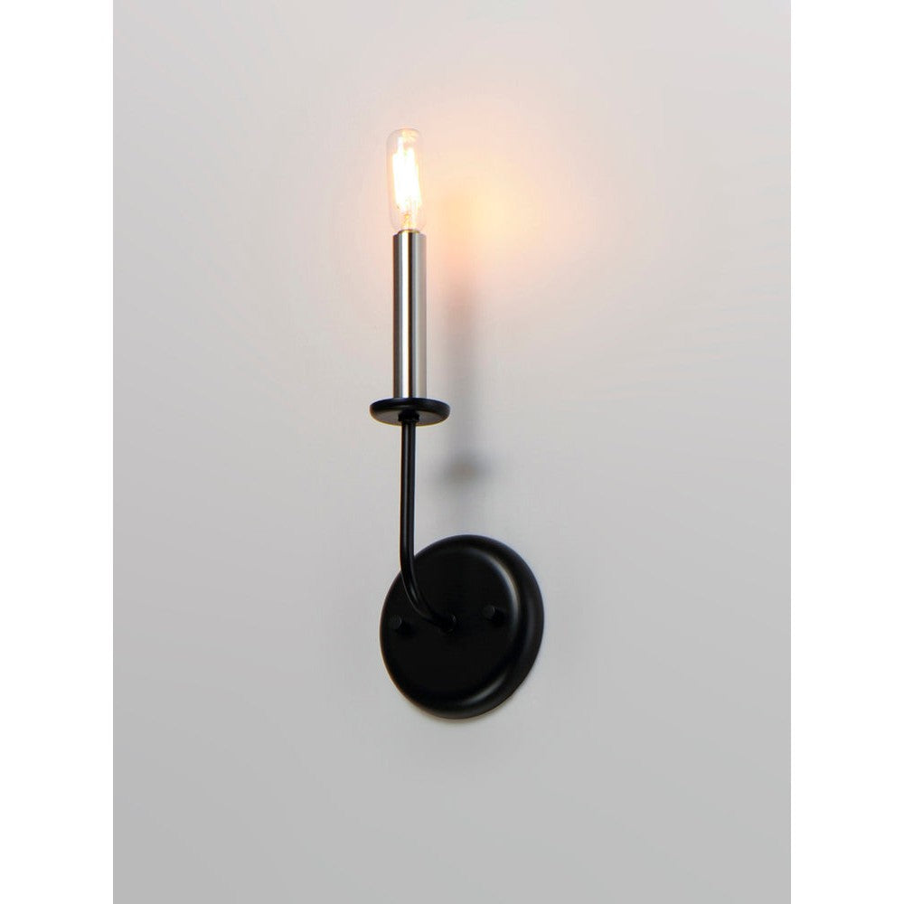 Maxim Lighting WESLEY 10321BKSN Sconce Traditional - Black