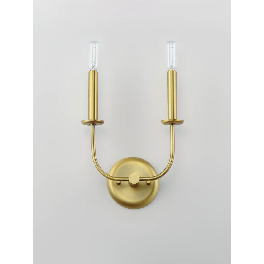 Maxim Lighting WESLEY 10322SBR Sconce Traditional - Brass