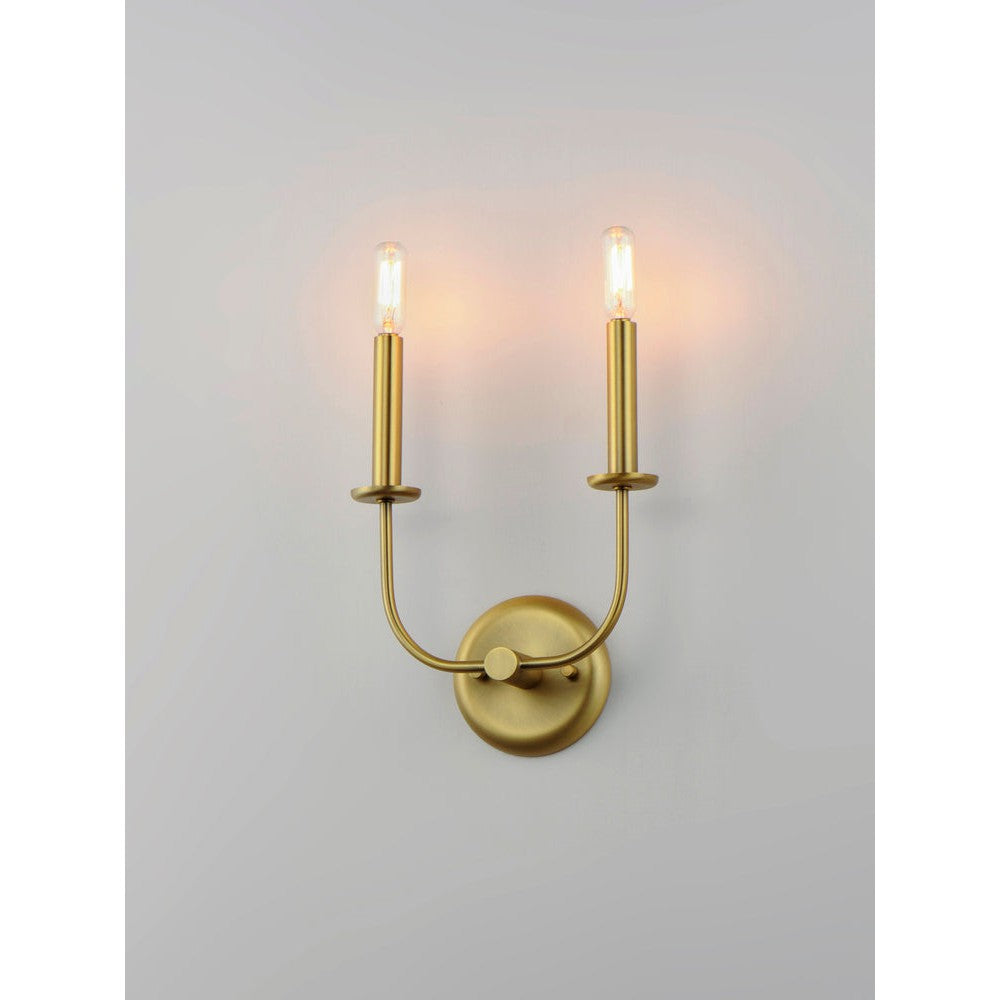 Maxim Lighting WESLEY 10322SBR Sconce Traditional - Brass