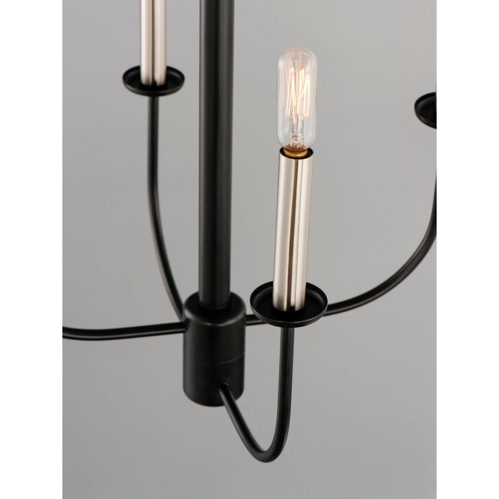 Maxim Lighting WESLEY 10324BKSN Chandelier Traditional - Black