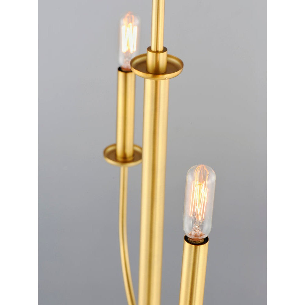 Maxim Lighting WESLEY 10324SBR Chandelier Traditional - Brass