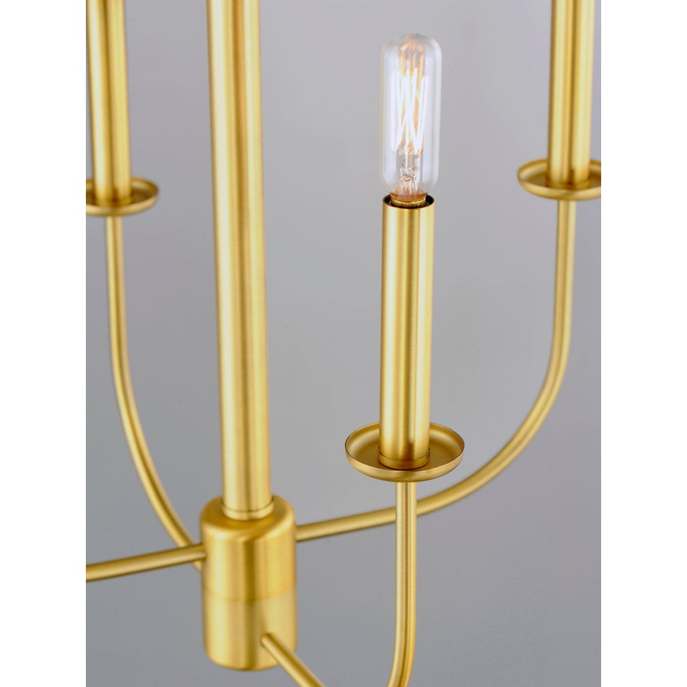 Maxim Lighting WESLEY 10324SBR Chandelier Traditional - Brass