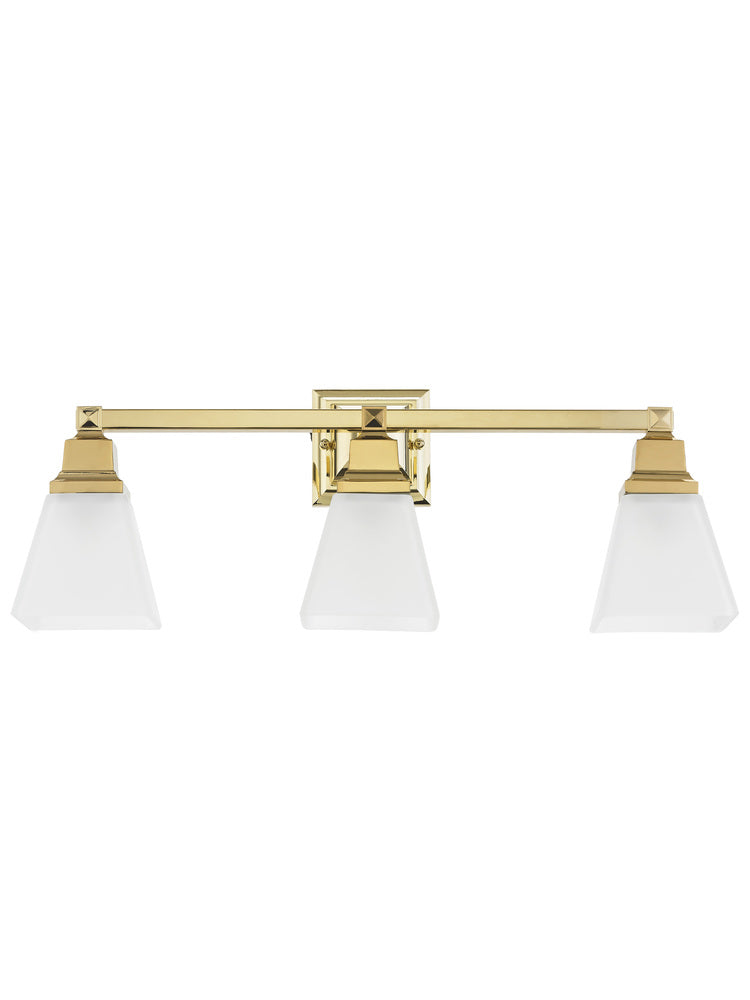 Livex Lighting MISSION 1033-02 Bathroom Fixture Traditional - Polished Brass