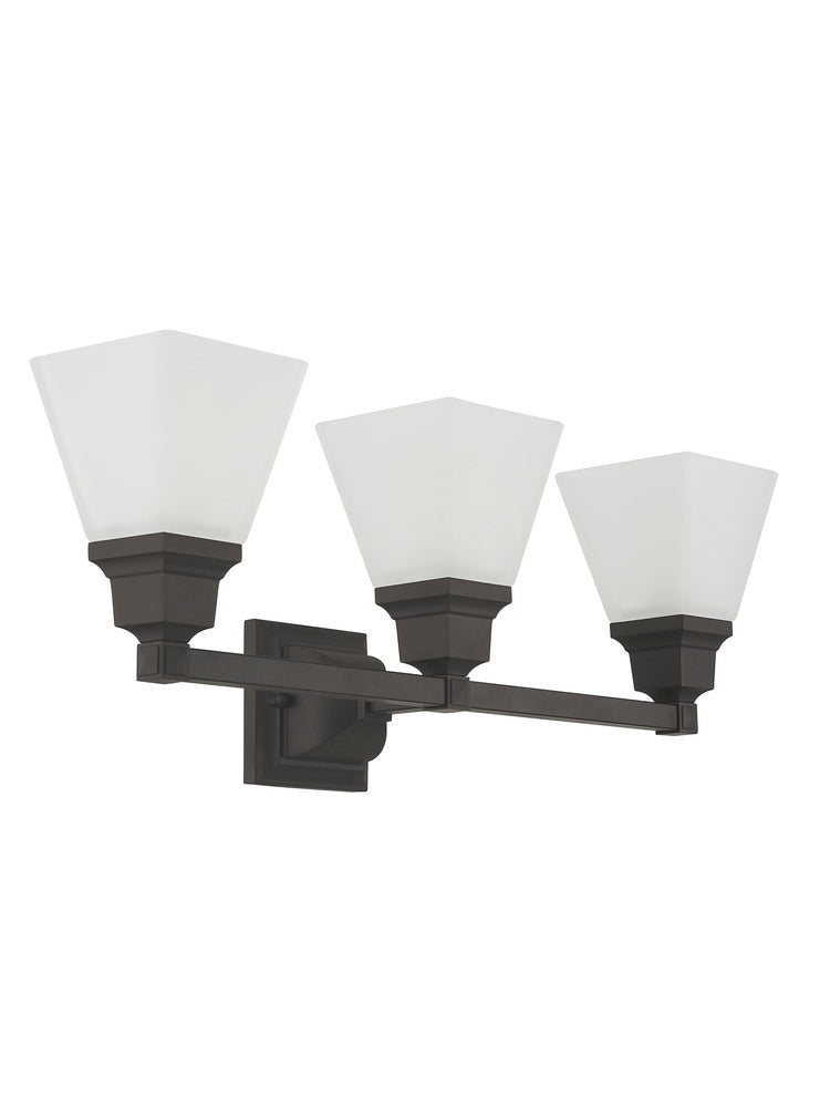 Livex Lighting MISSION 1033-07 Bathroom Fixture Traditional - Bronze