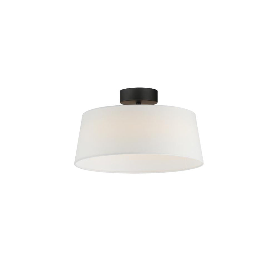 Maxim Lighting 10330WTBK Paramount 16 Inch Flush Mount Light – Black