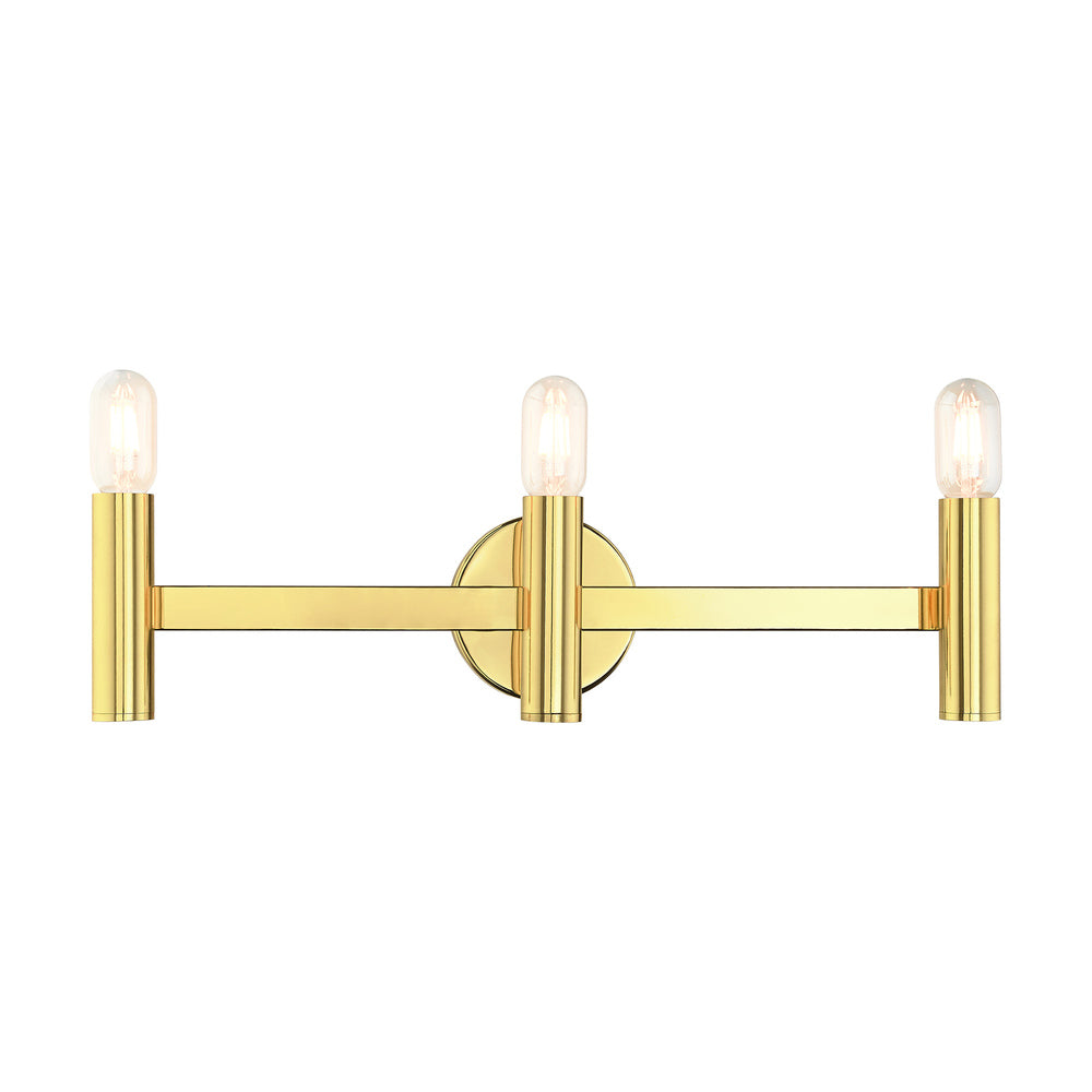 Livex Lighting COPENHAGEN 10343-02 Bathroom Fixture Contemporary - Polished Brass