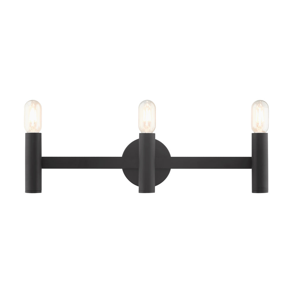 Livex Lighting COPENHAGEN 10343-04 Bathroom Fixture Contemporary - Black