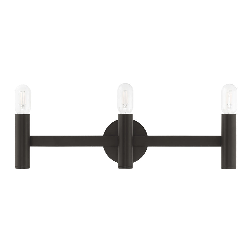 Livex Lighting COPENHAGEN 10343-07 Bathroom Fixture Contemporary - Bronze