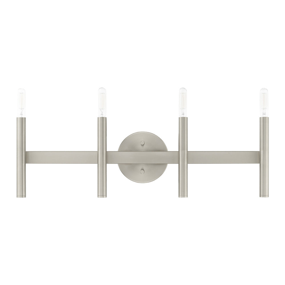 Livex Lighting COPENHAGEN 10344-91 Bathroom Fixture Contemporary - Brushed Nickel