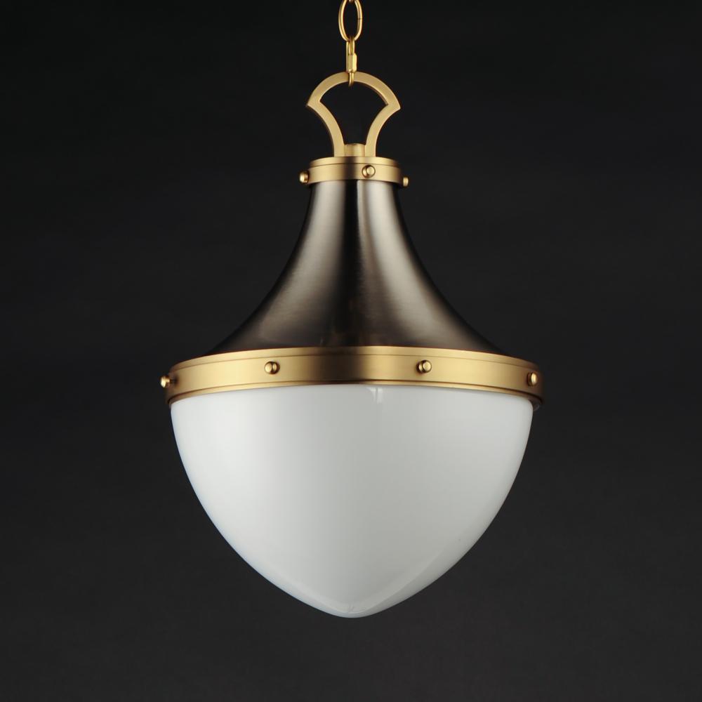 Maxim Lighting CONRAD 10384WTSNSBR Pendant Traditional - Brass