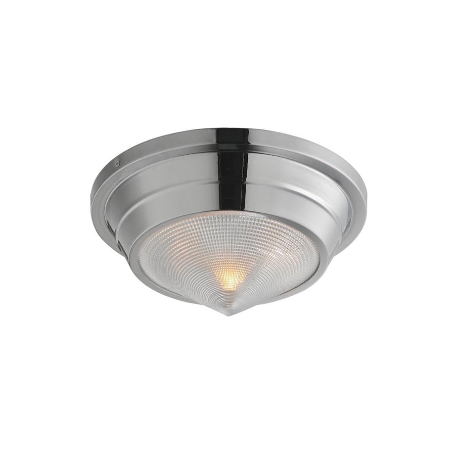 Maxim Lighting 10390PRPN Hargreaves 10 Inch Flush Mount Light – Polished Nickel