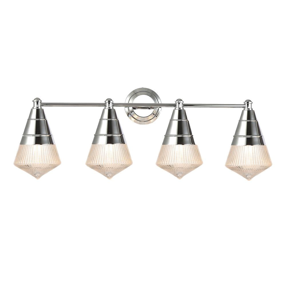 Hargreaves 33.25 Inch Bathroom Vanity - Polished Chrome
