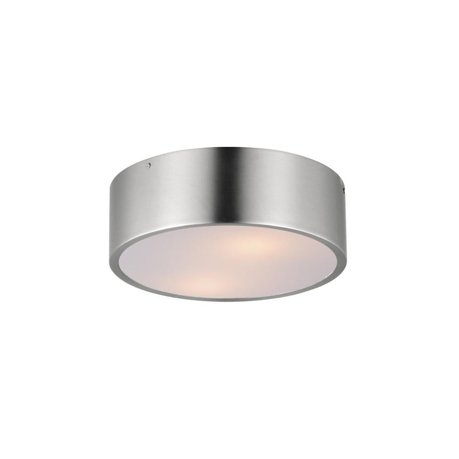 Maxim Lighting 10494WTSN Tommy 12 Inch Flush Mount Light – Satin Nickel