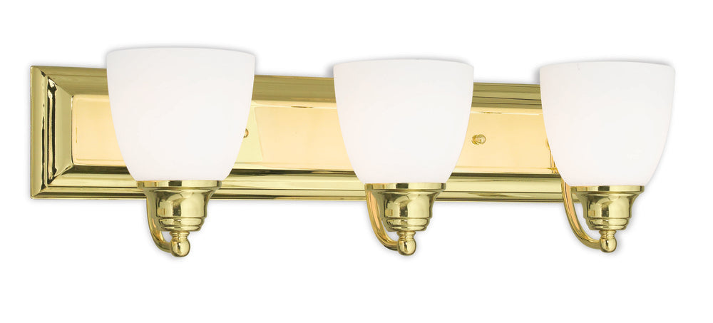 Livex Lighting SPRINGFIELD 10503-02 Bathroom Fixture Contemporary - Polished Brass