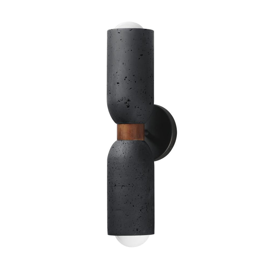 Maxim Lighting 10622LVBK Pompeii 5 Wall Sconce - Lava / Black