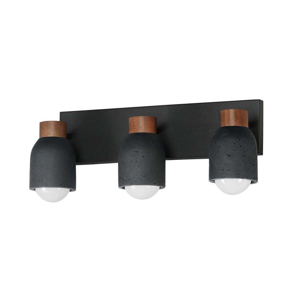 Pompeii 21 Inch Bathroom Vanity - Lava / Black