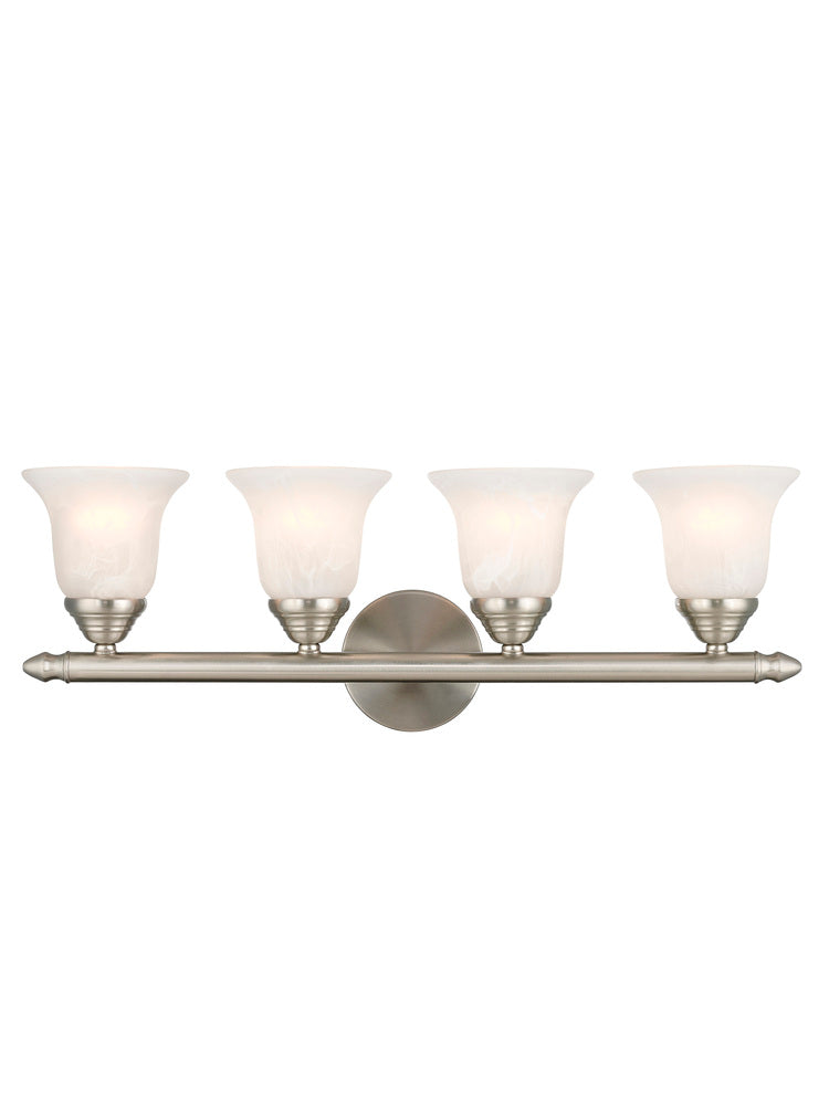 Livex Lighting NEPTUNE 1064-91 Bathroom Fixture Contemporary - Brushed Nickel