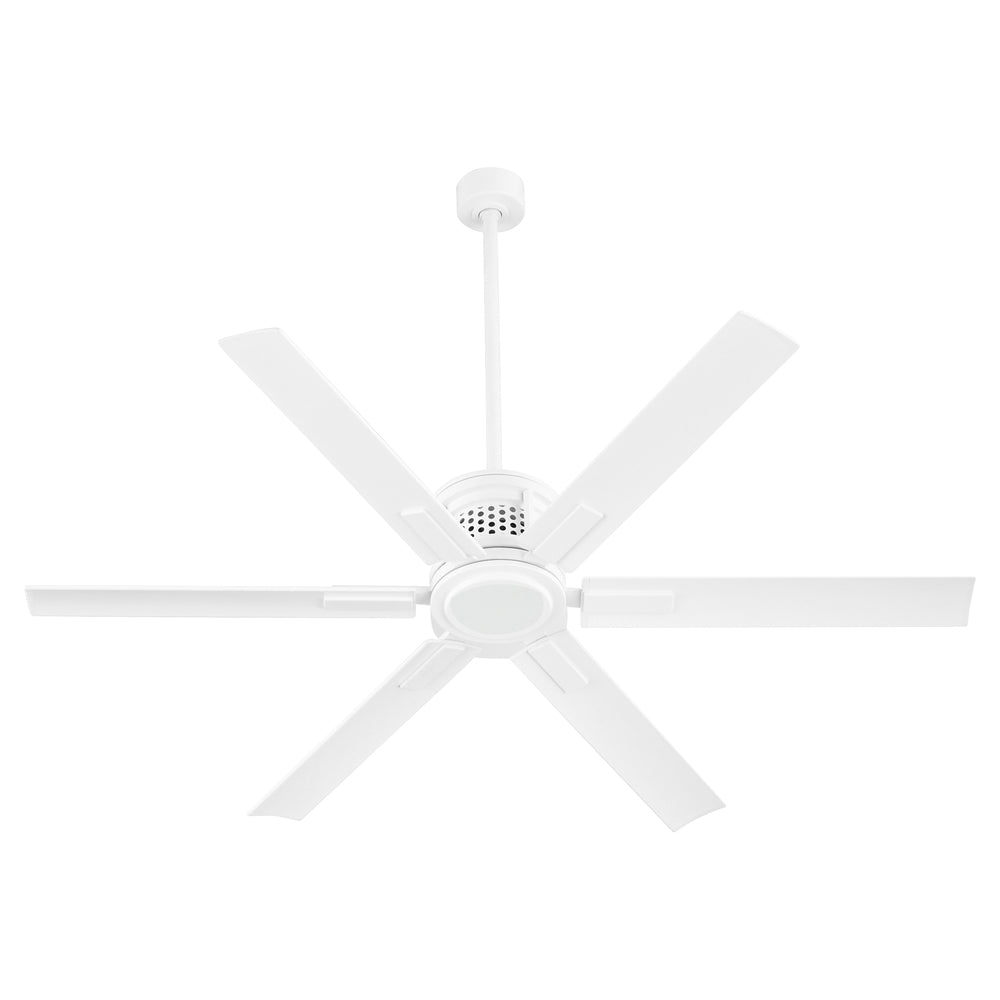 Quorum Zeus 10656-8 Patio Fan - Studio White