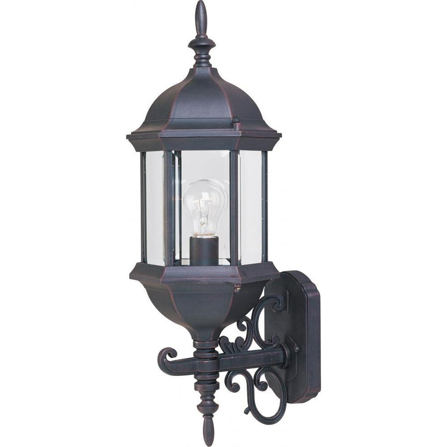 Maxim Lighting 1072CLEB Builder Cast 8 Inch Outdoor Wall Lantern – Empire Bronze