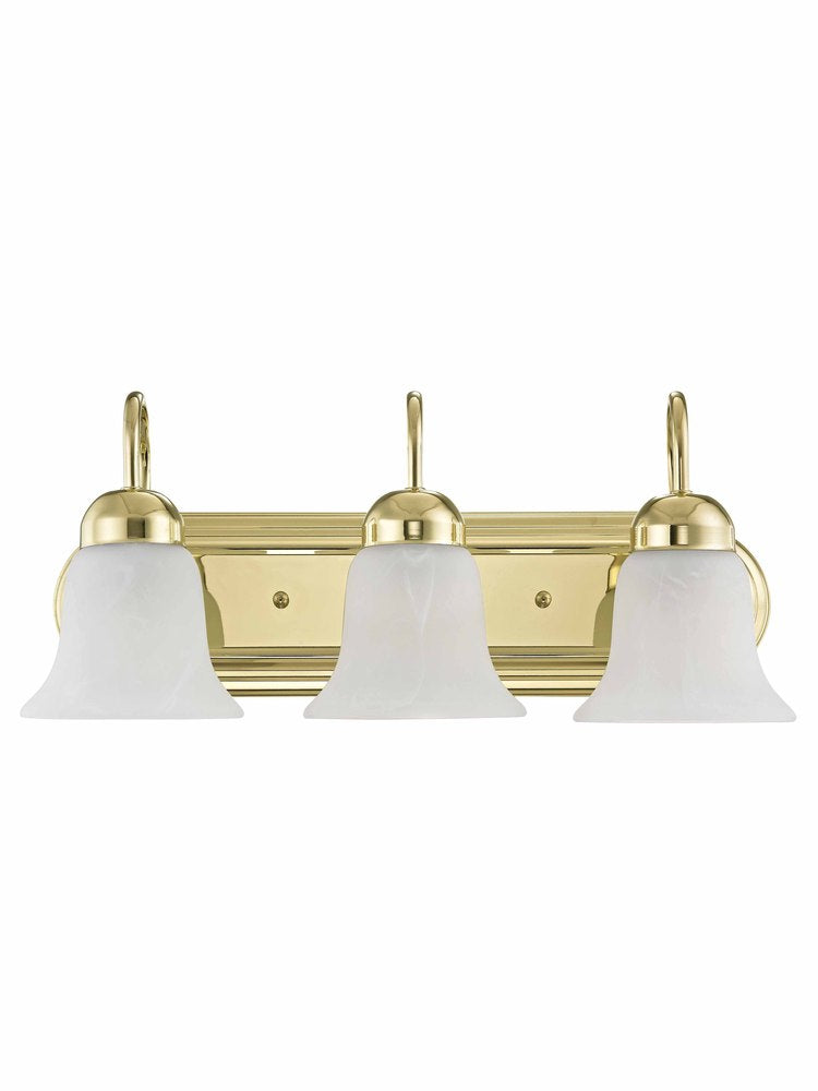 Livex Lighting RIVERA 1073-02 Bathroom Fixture Contemporary - Polished Brass