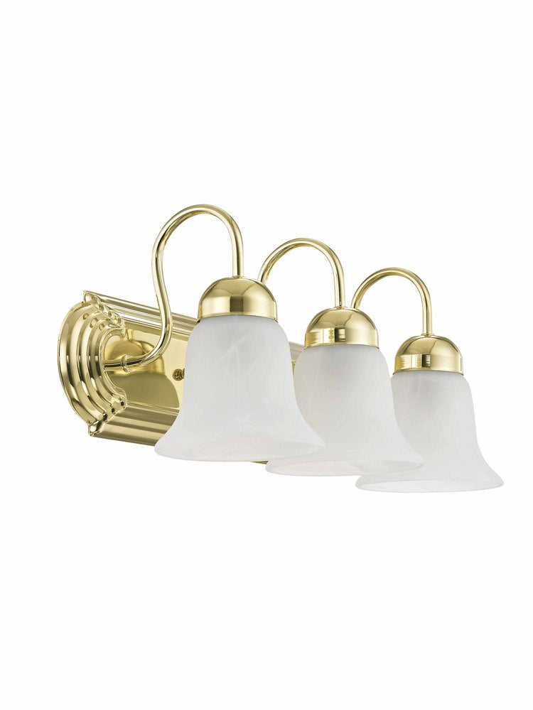 Livex Lighting RIVERA 1073-02 Bathroom Fixture Contemporary - Polished Brass