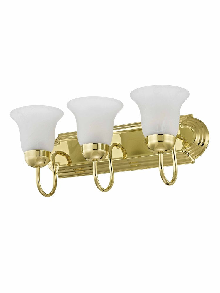 Livex Lighting RIVERA 1073-02 Bathroom Fixture Contemporary - Polished Brass