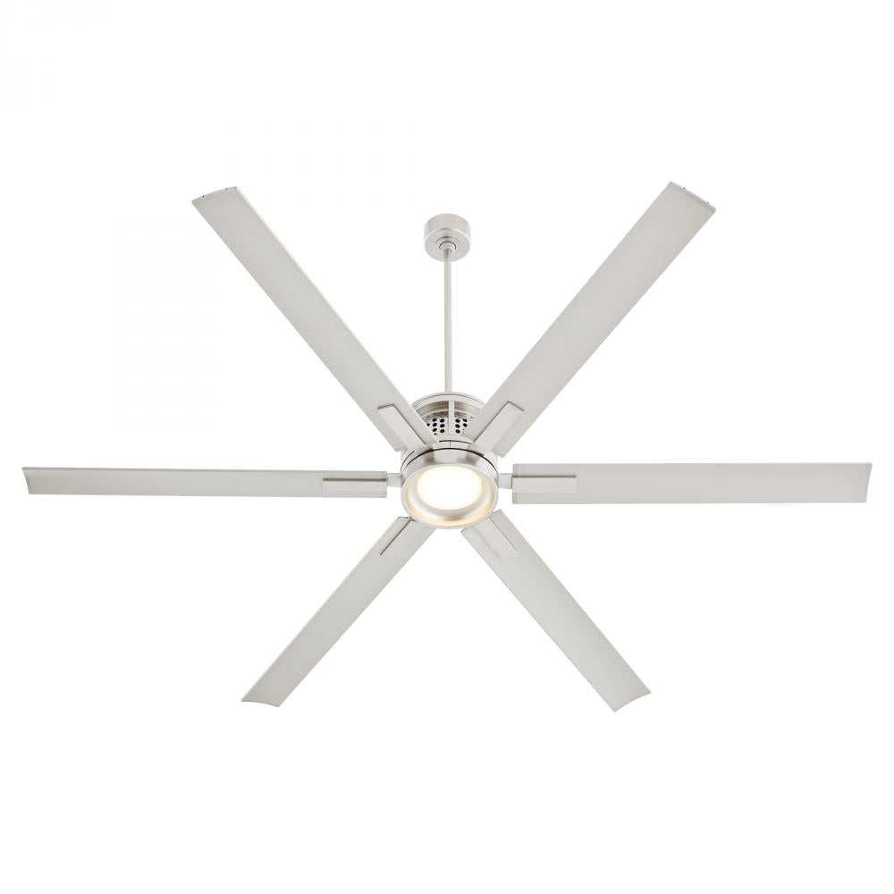 Quorum Lighting ZEUS 10806-65 Fan - Satin Nickel