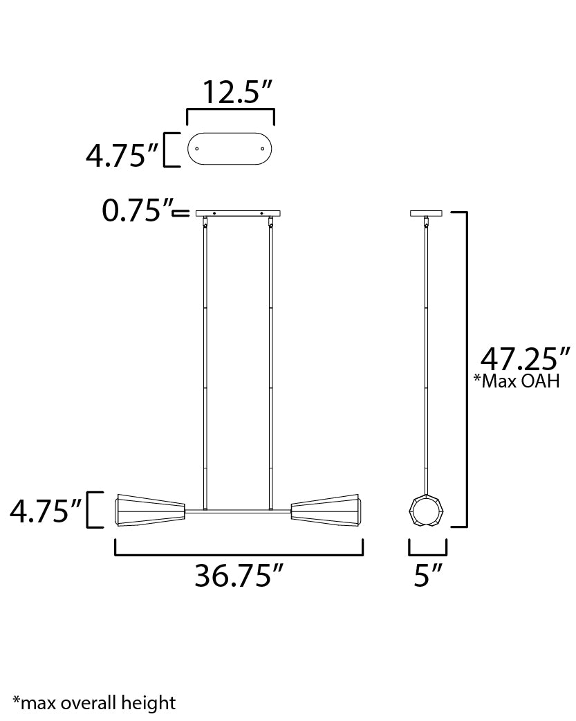 Rizzo-Linear Pendant