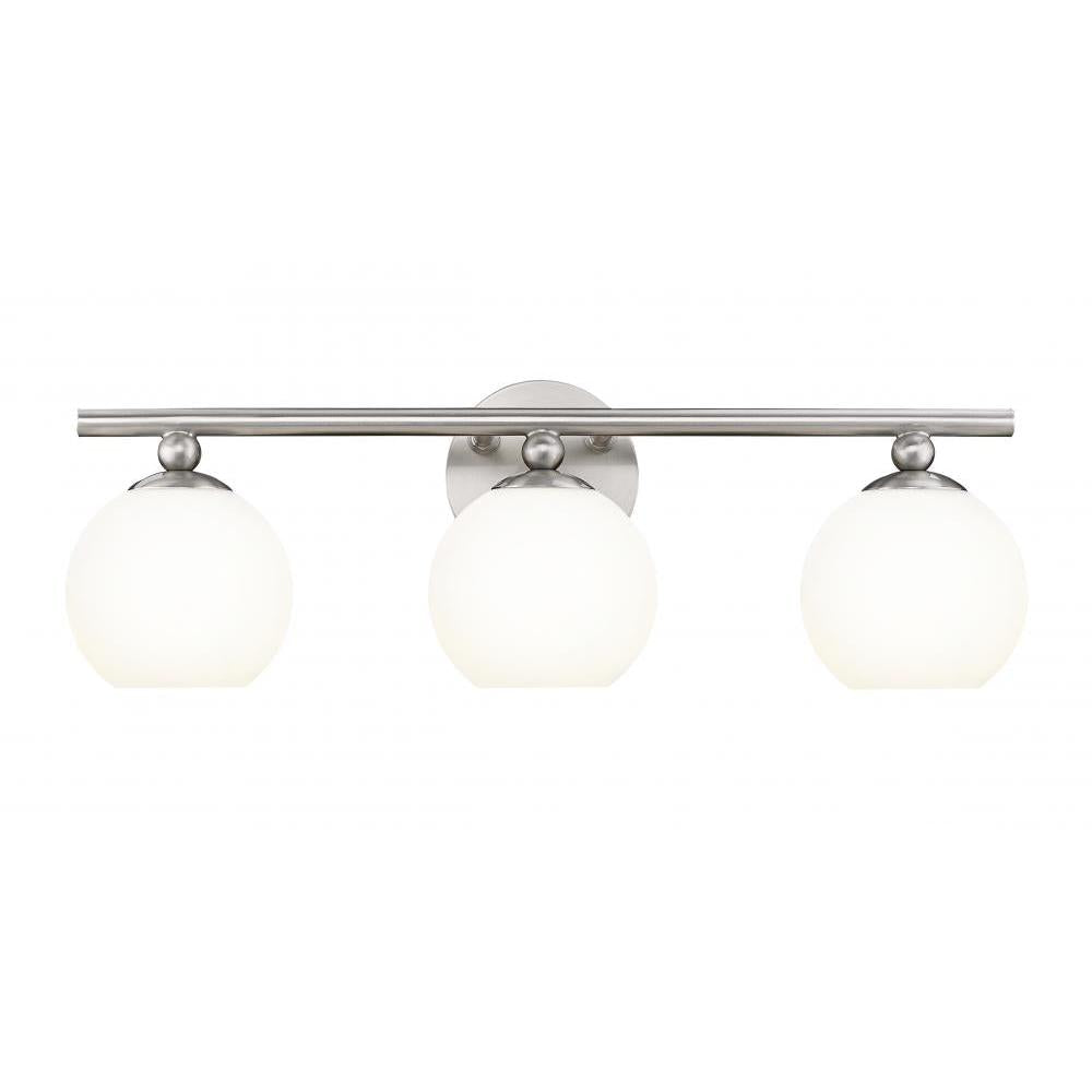 3 Light Vanity-Opal Etched