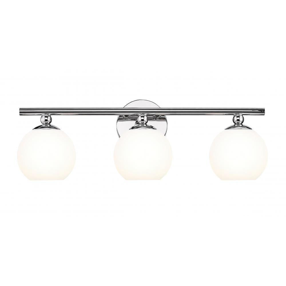 3 Light Vanity-Opal Etched