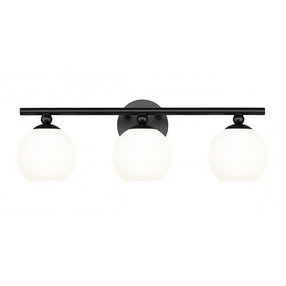 3 Light Vanity-Opal Etched