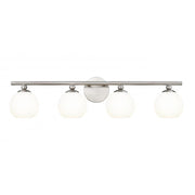 4 Light Vanity-Opal Etched