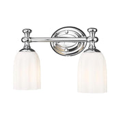 2 Light Vanity-Opal Etched