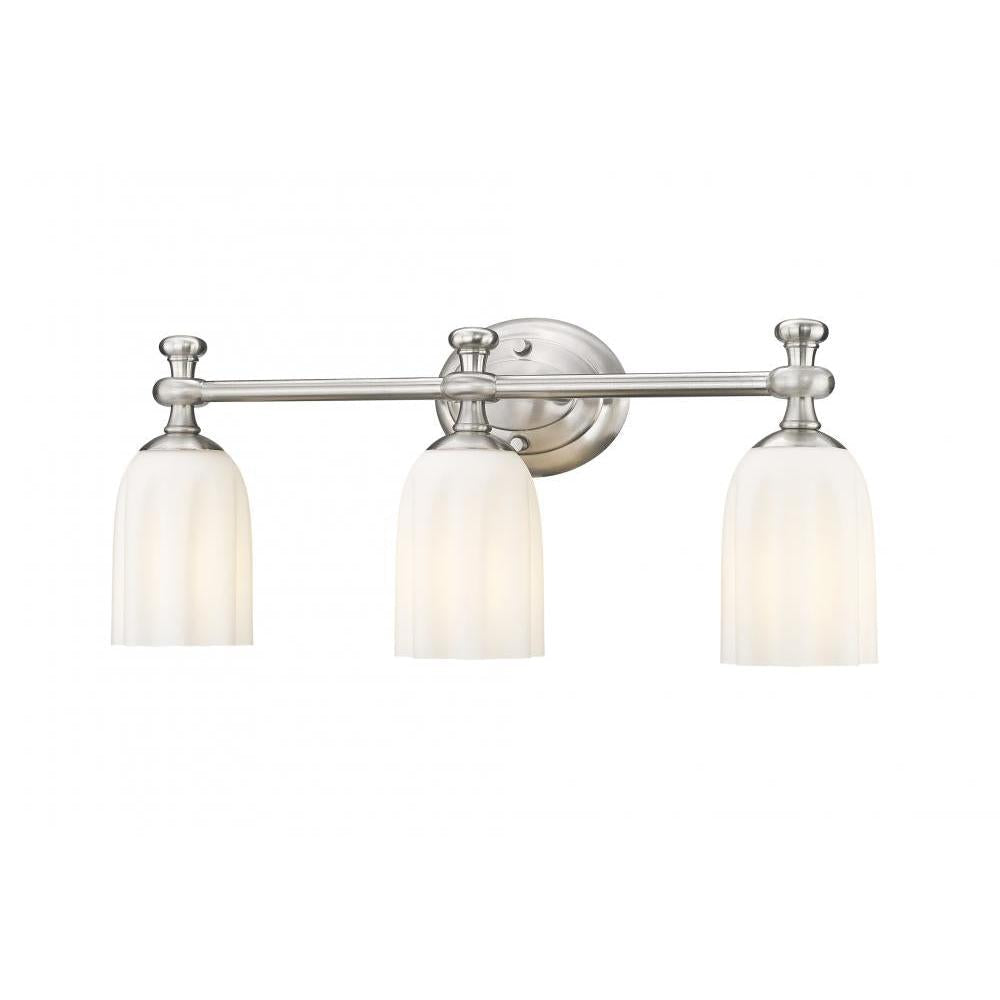 3 Light Vanity-Opal Etched