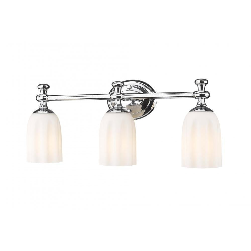 3 Light Vanity-Opal Etched