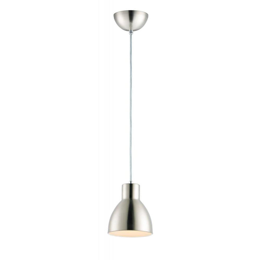 Maxim Lighting 11020SN Cora 6 Inch Semi Flush Mount Light – Satin Nickel