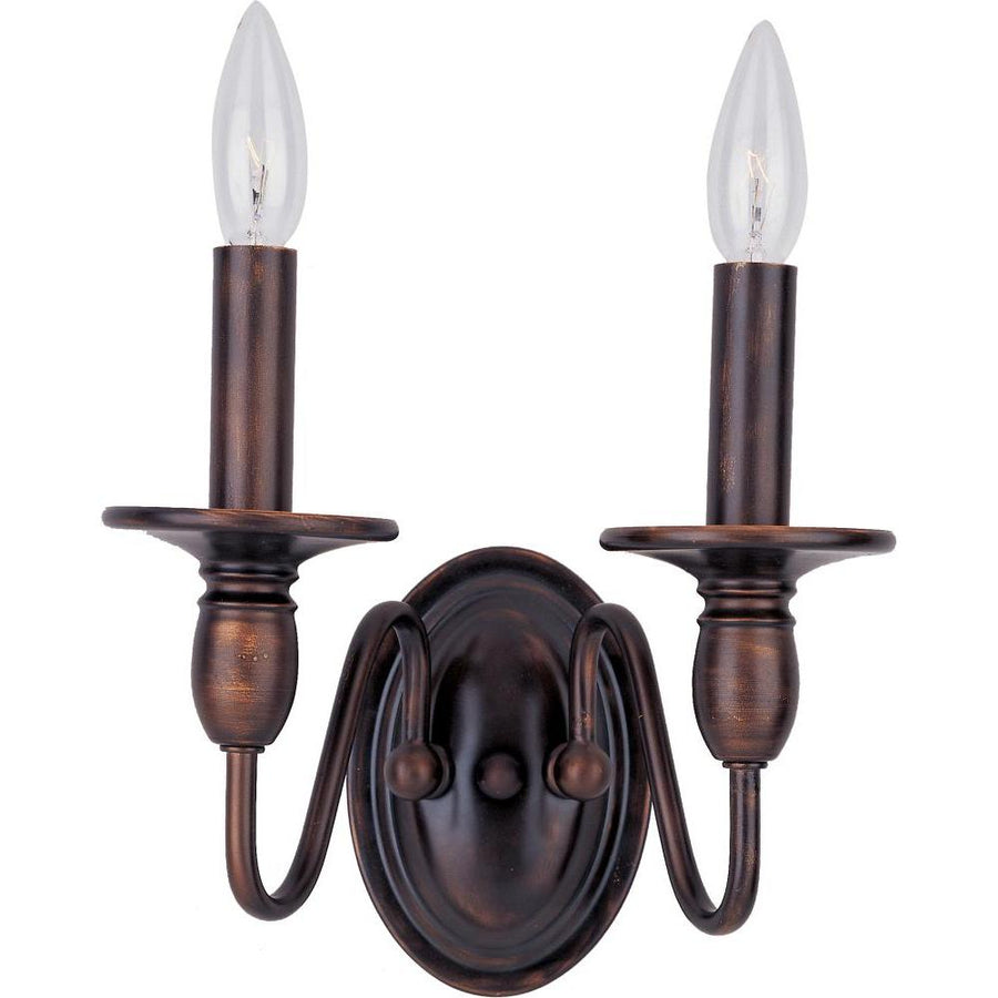 Maxim Lighting 11032OI Towne 10 Wall Sconce - Oil Rubbed Bronze