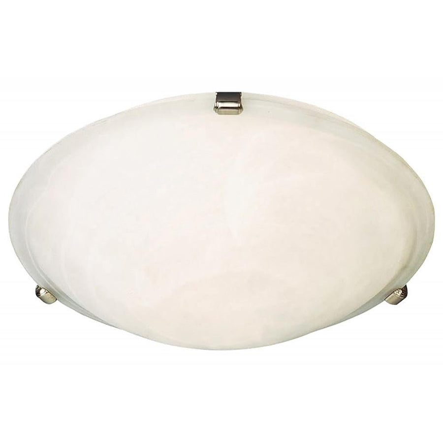 Maxim Lighting 11060MRSN Malaga 20 Inch Flush Mount Light – Satin Nickel