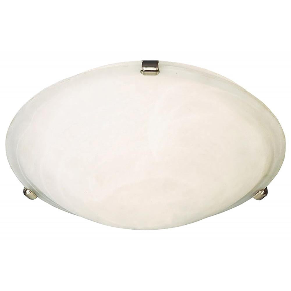 Maxim Lighting 11060MRSN Malaga 20 Inch Flush Mount Light – Satin Nickel