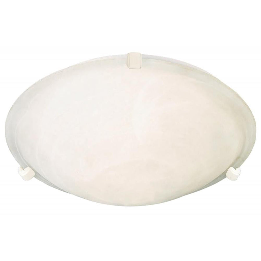 Maxim Lighting 11060MRWT Malaga 20 Inch Flush Mount Light – White