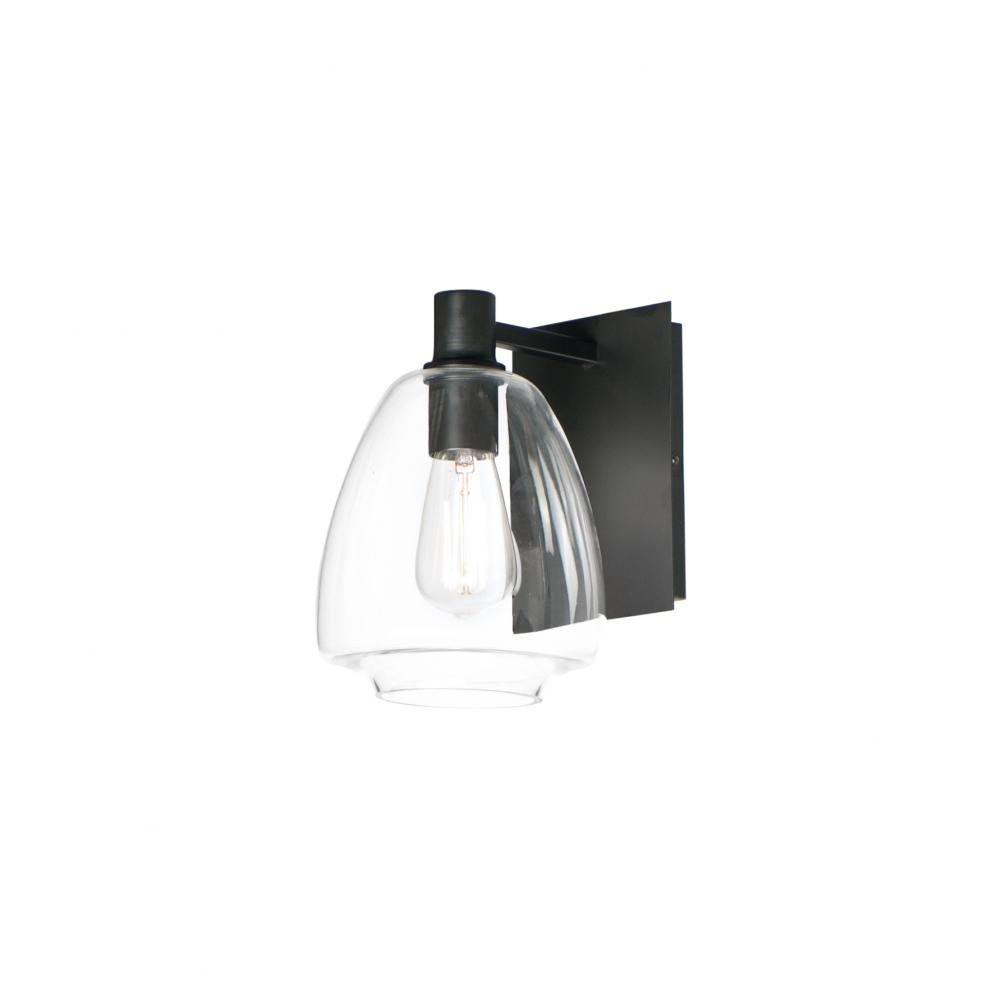 Maxim Lighting BABYLON 11111CLBK Sconce Nautical - Black