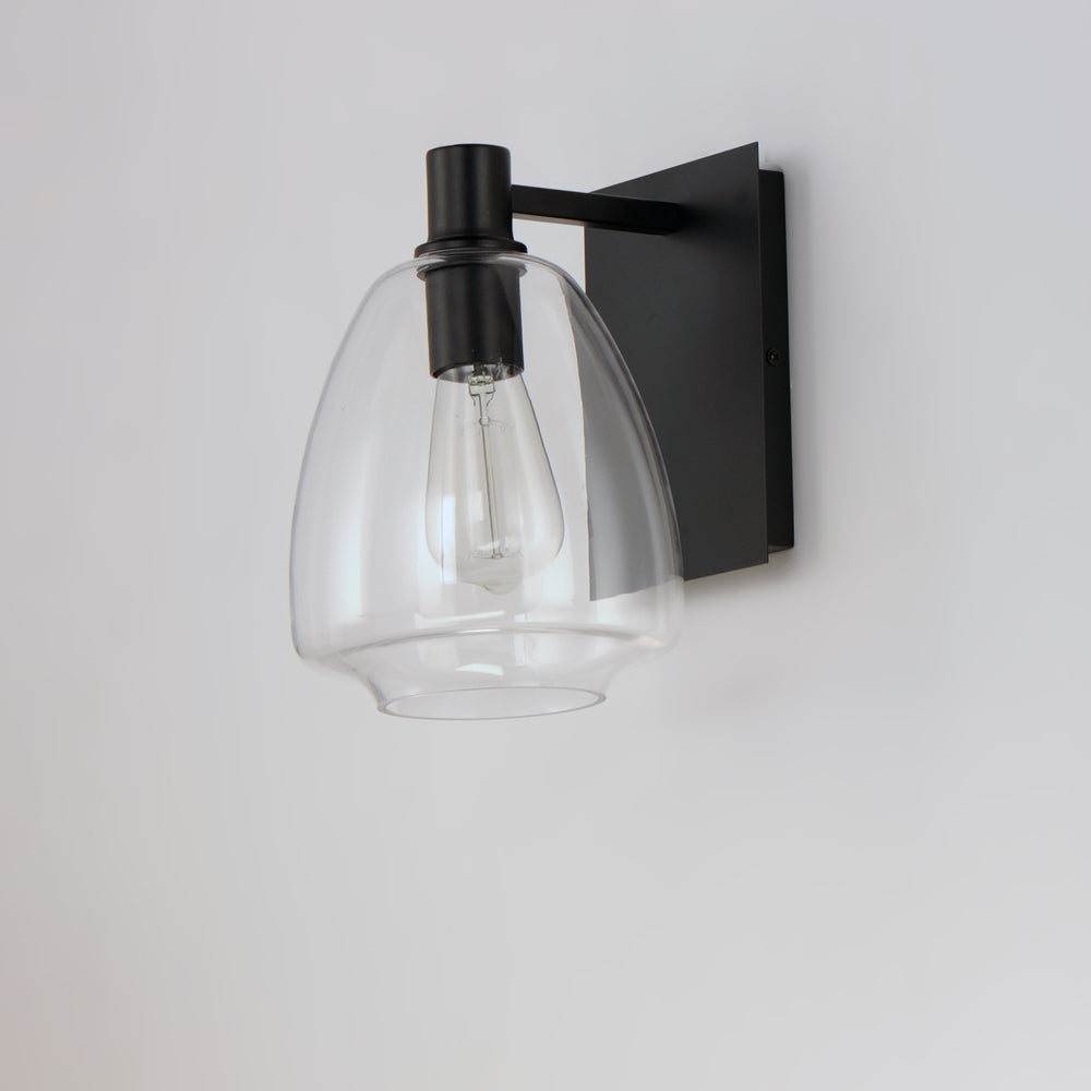 Maxim Lighting BABYLON 11111CLBK Sconce Nautical - Black