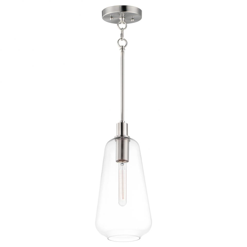 Maxim Lighting BABYLON 11114CLSN Pendant Nautical - Nickel