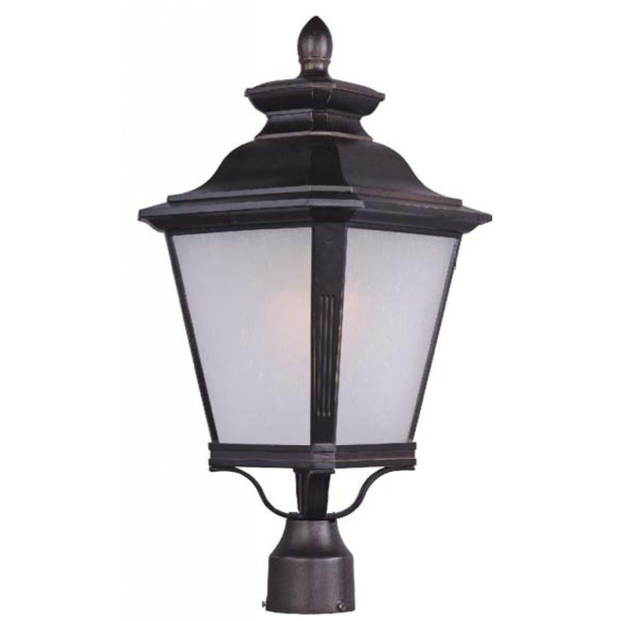 11 Inch Outdoor Post Lantern – Bronze