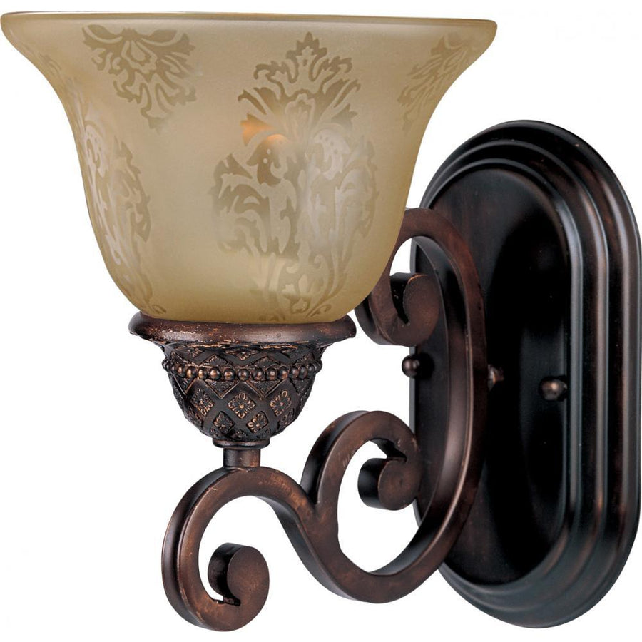 Maxim Lighting 11230SAOI Symphony 7 Inch Wall Sconce - Oil Rubbed Bronze