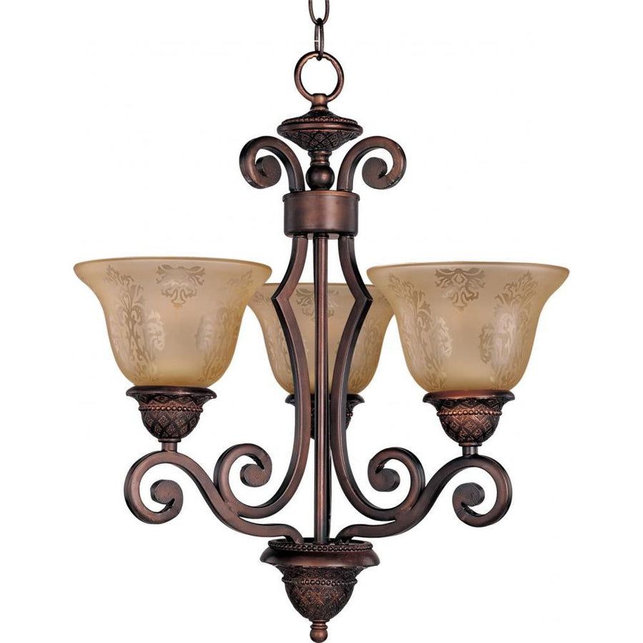 Symphony 19 Inch Mini Chandelier – Oil Rubbed Bronze