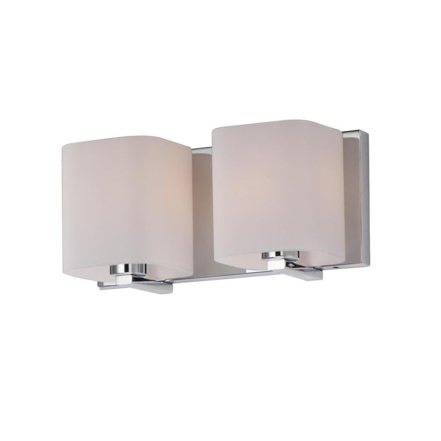 Maxim Lighting 11252SWPC 12 Inch 12.5 Bathroom Vanity - 12 Inch Bathroom Vanity Light – Polished Chrome