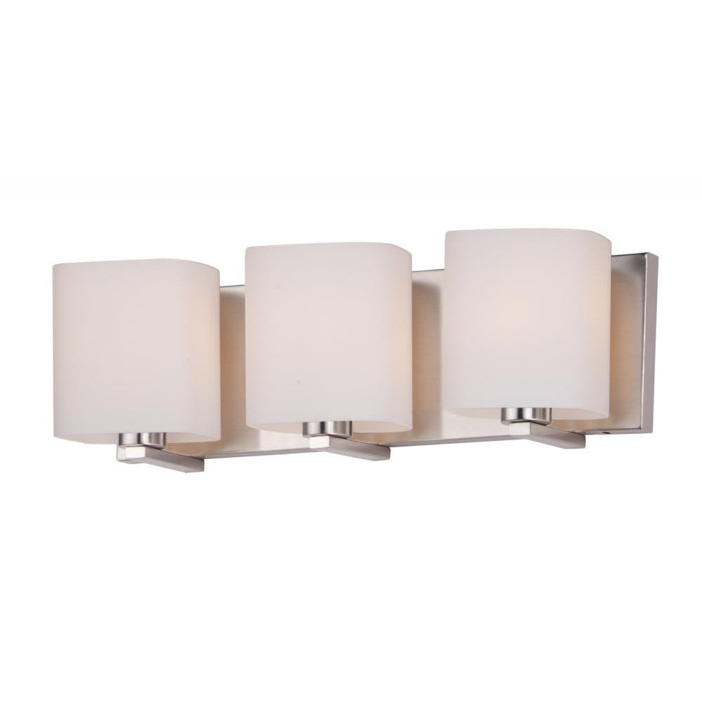 Maxim Lighting WRAP 11253SWSN Bathroom Fixture Transitional - Nickel